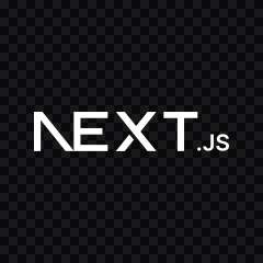 Next.js white logo SVG