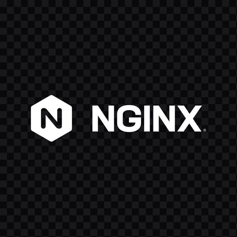 logo NGINX putih SVG