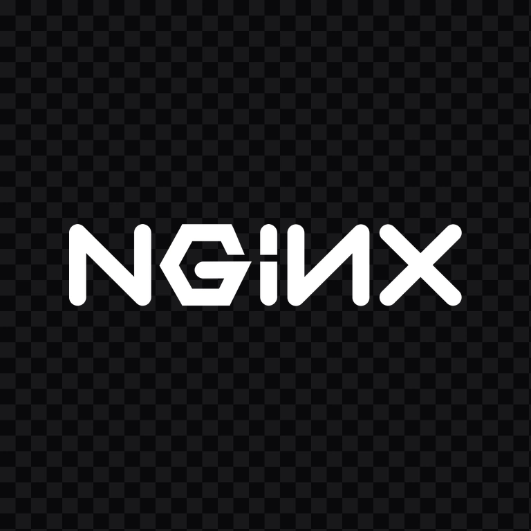 logo NGINX putih PNG