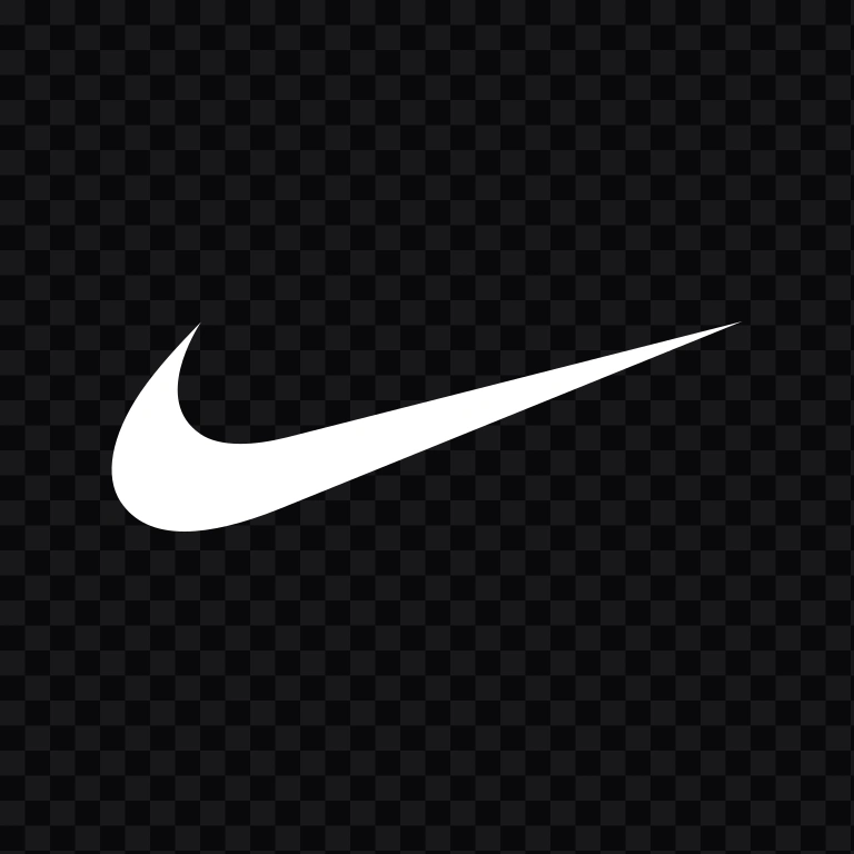 Nike white logo SVG