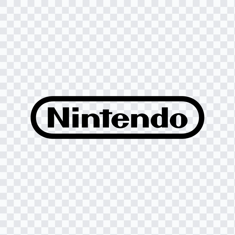 Nintendo black logo SVG