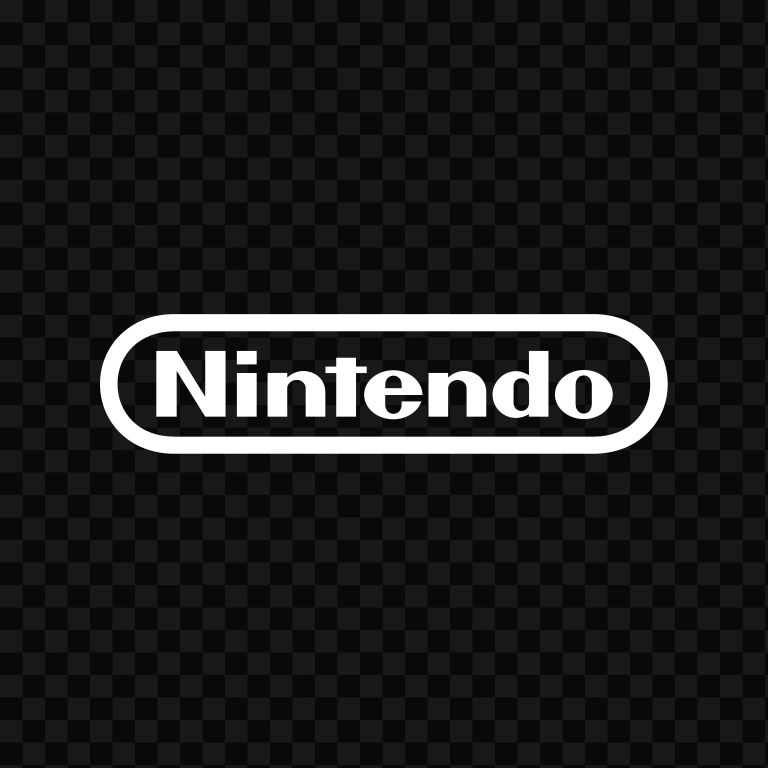 Nintendo white logo SVG