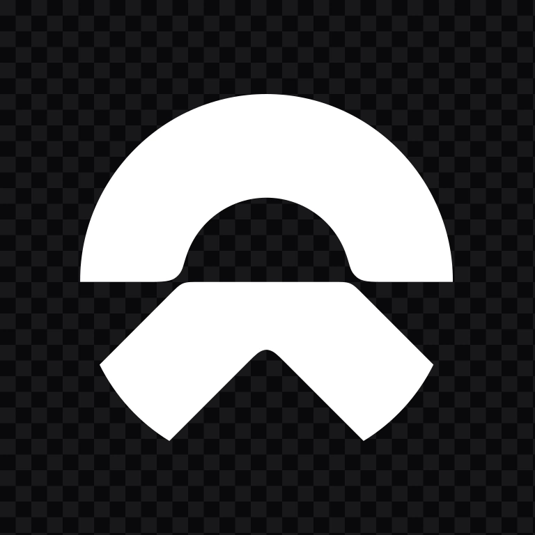 NIO white logo mark SVG