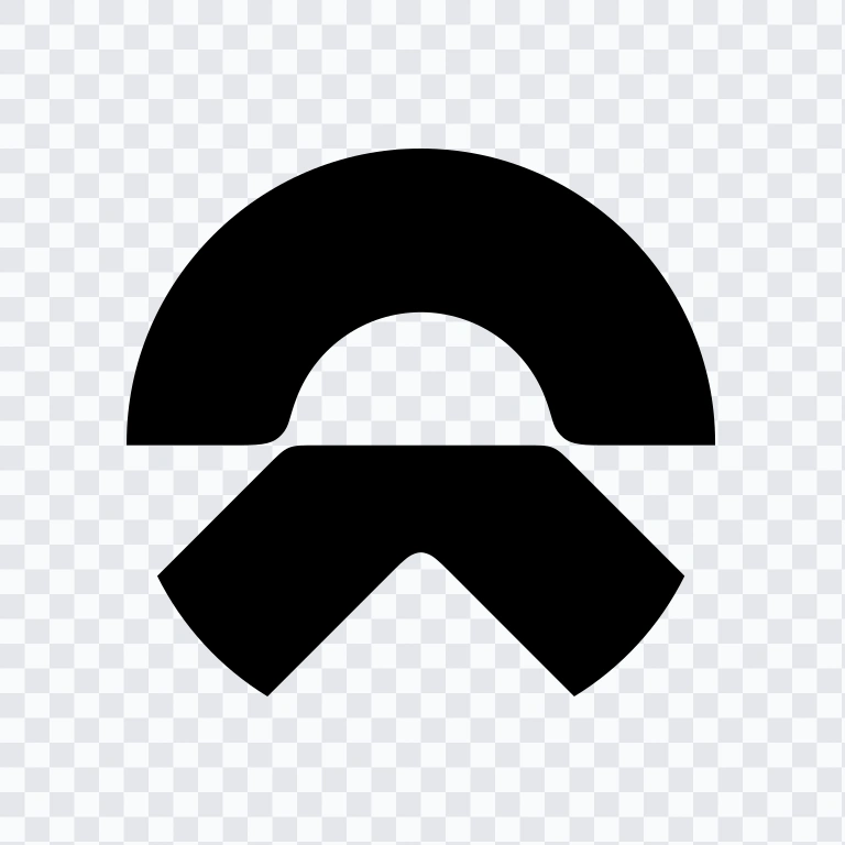 NIO black logo mark SVG