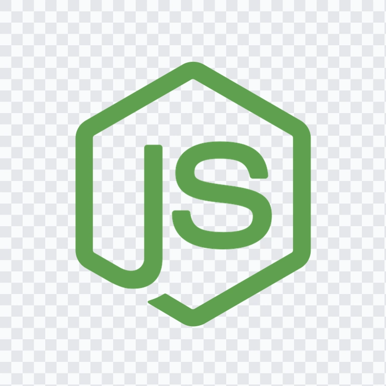 Node.js colored icon SVG