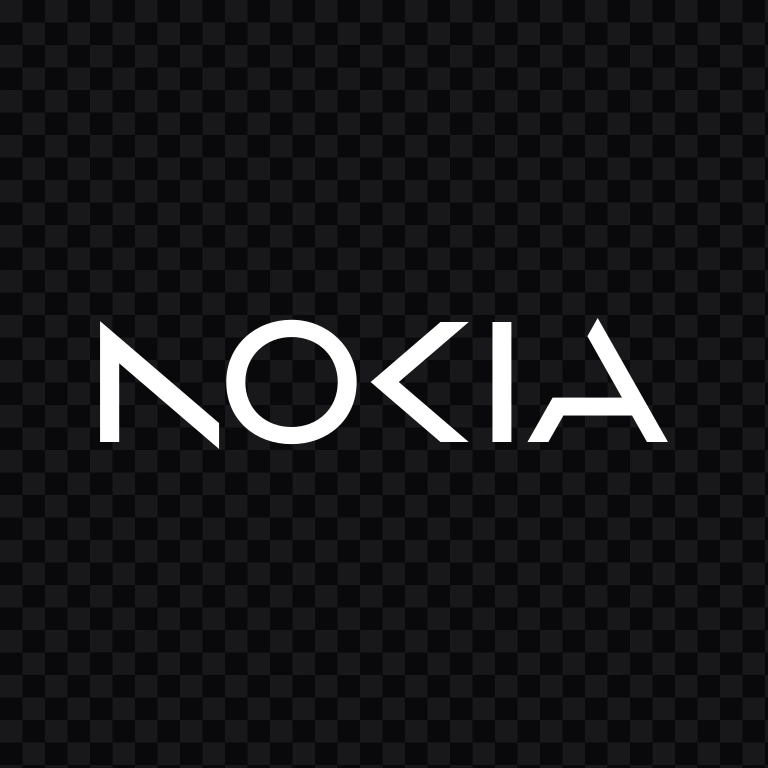 logo Nokia putih SVG