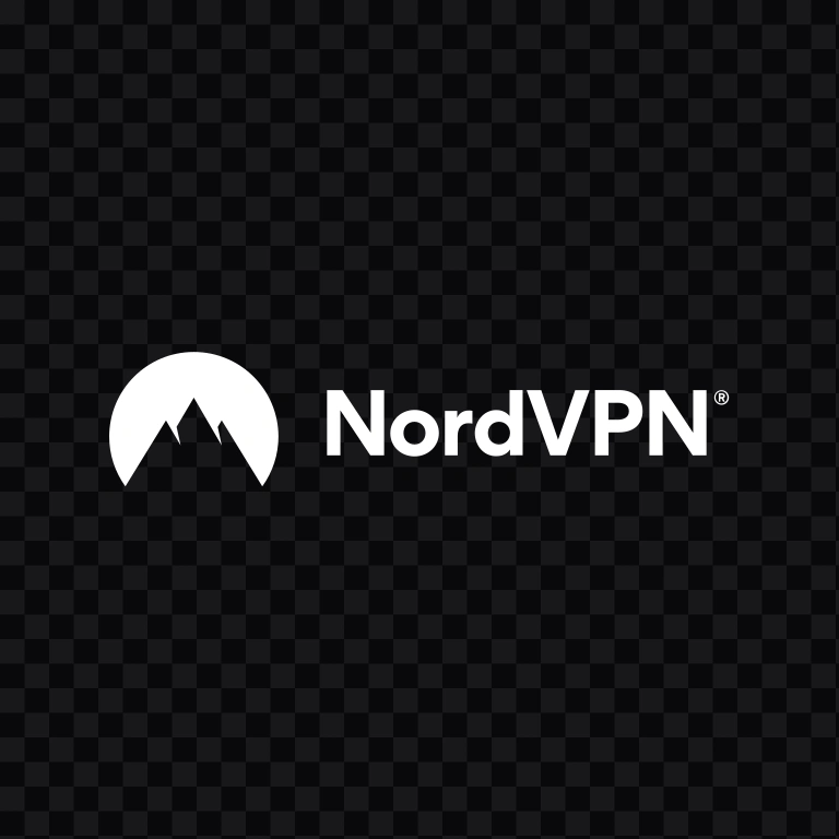 logo NordVPN Horizontal putih SVG