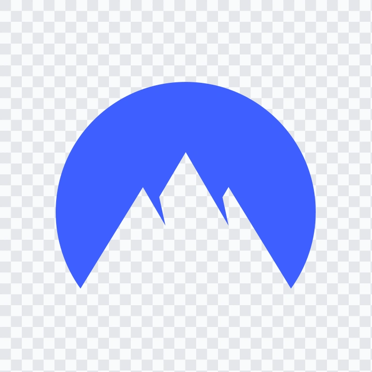 ikon NordVPN Persegi berwarna SVG