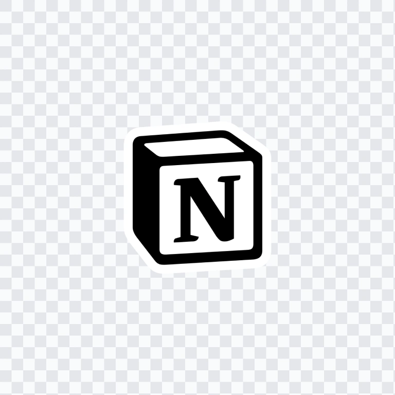 ikon Notion berwarna PNG