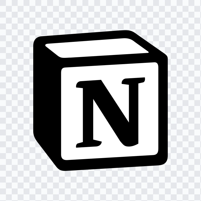 ikon Notion berwarna SVG