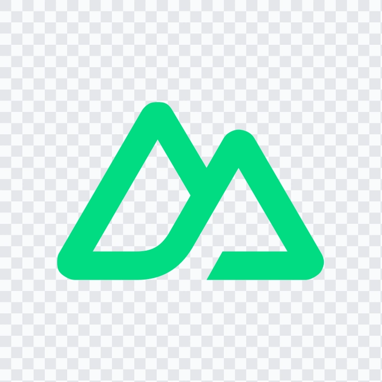 Nuxt colored icon SVG