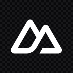 Nuxt white icon SVG