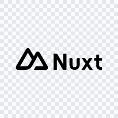 Nuxt black logo SVG