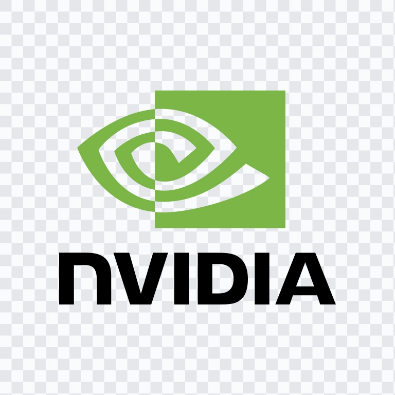 NVIDIA colored logo SVG
