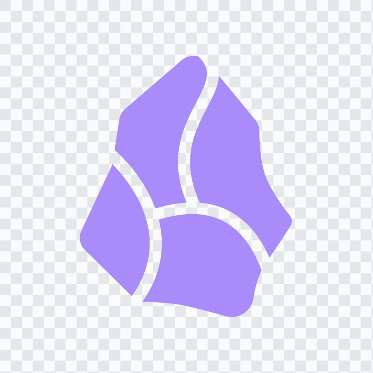ikon Obsidian berwarna SVG