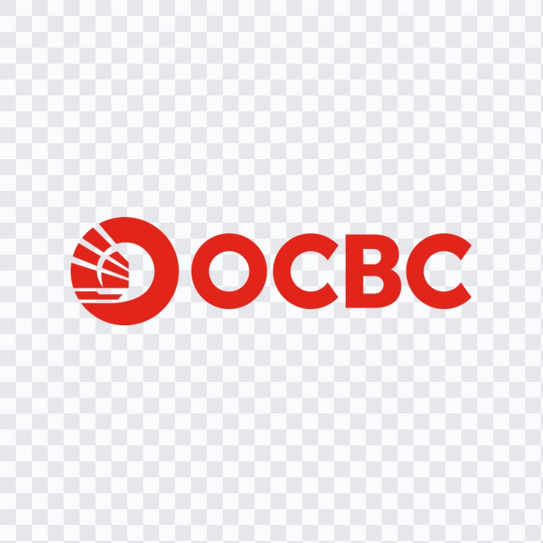 OCBC Bank colored logo PNG