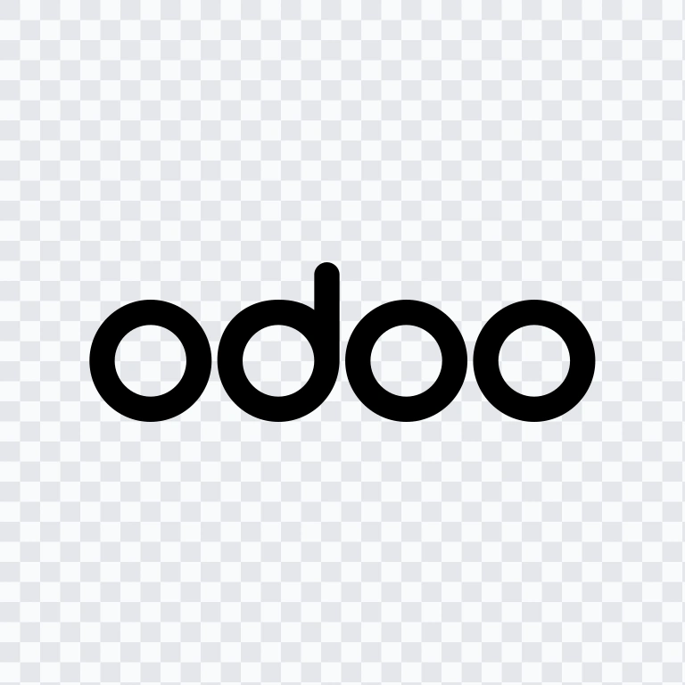 logo Odoo hitam SVG