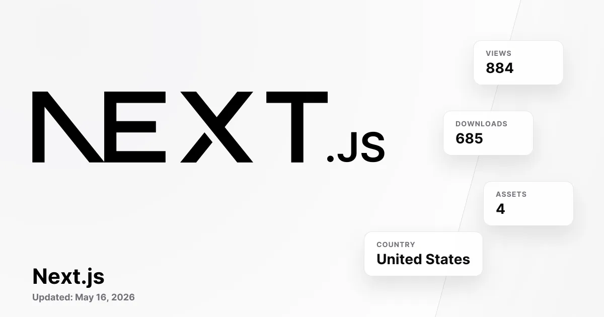 4+ Next.js Logo PNG & SVG Vectors HD Quality