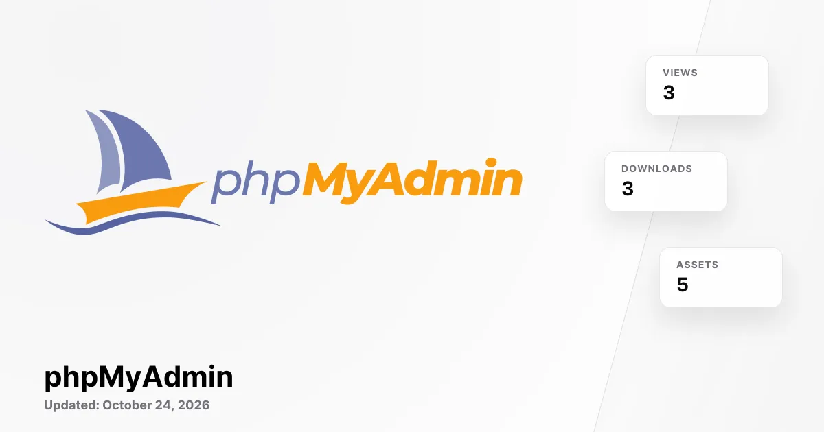 Admin Icon Color Png 5+ phpMyAdmin Logo PNG & SVG Vectors HD Quality