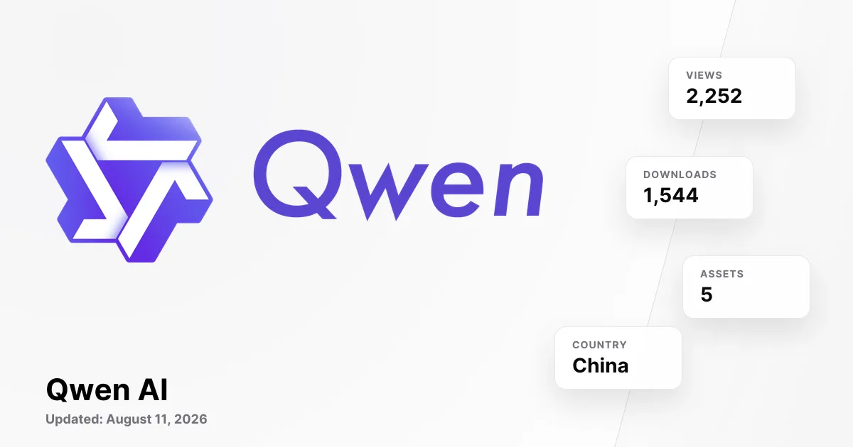 5+ Logo Qwen AI PNG & SVG Vector Kualitas HD