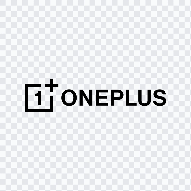 logo OnePlus hitam SVG