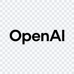 OpenAI black wordmark SVG