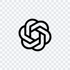 OpenAI colored symbol SVG