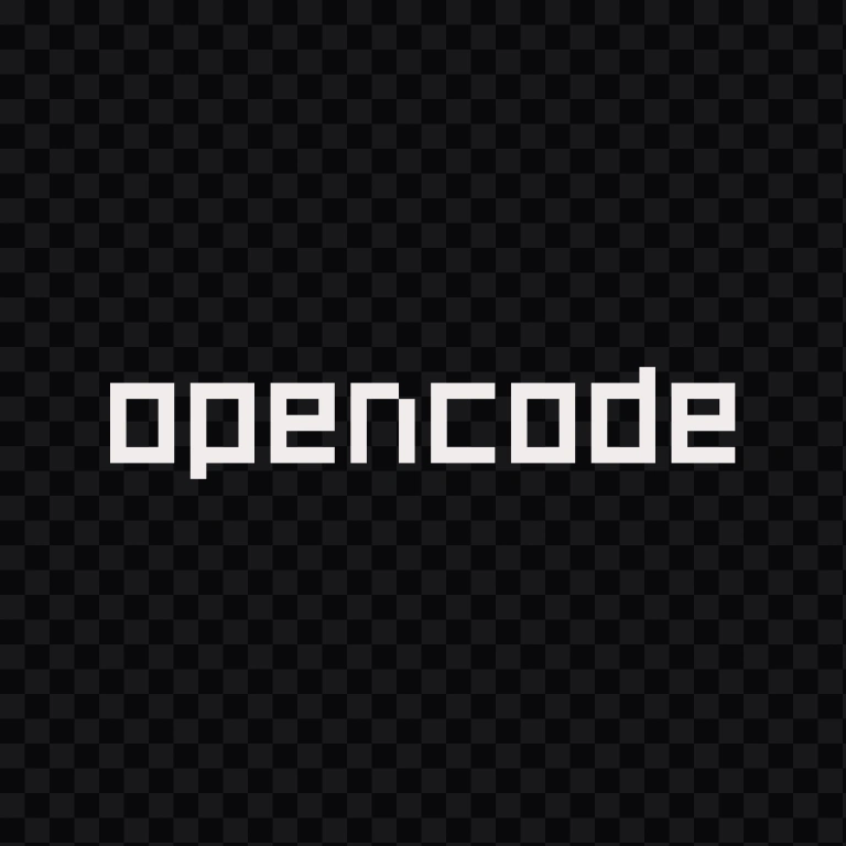 OpenCode light wordmark SVG