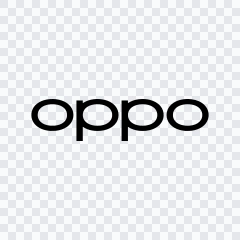 OPPO black logo SVG