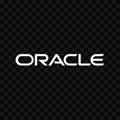 Oracle white logo SVG