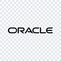 Oracle black logo SVG