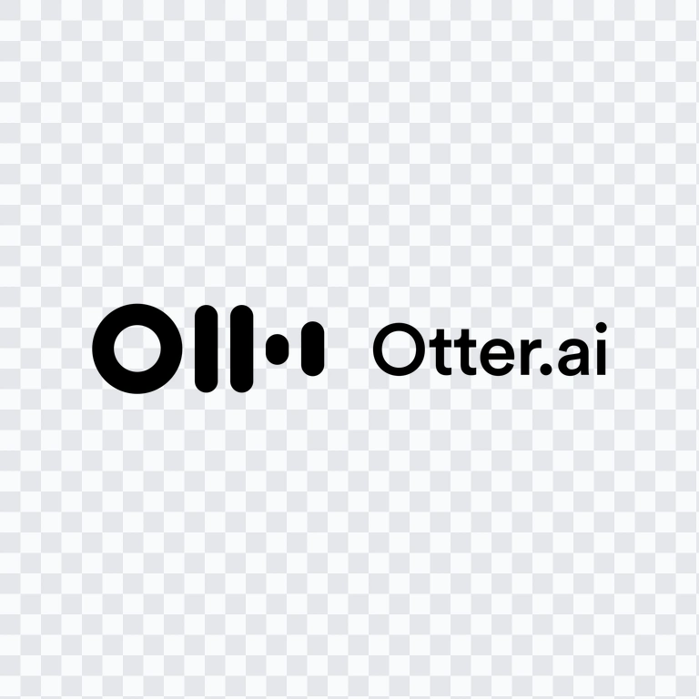 logo Otter AI hitam PNG