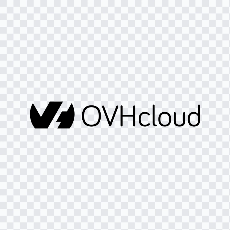 OVHcloud black logo SVG