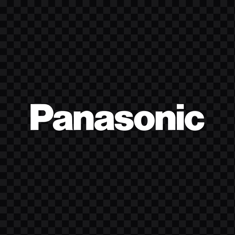 Panasonic white logo SVG
