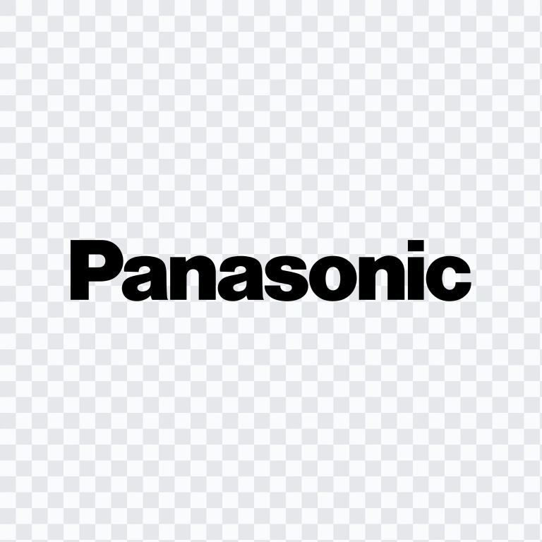 Panasonic black logo SVG