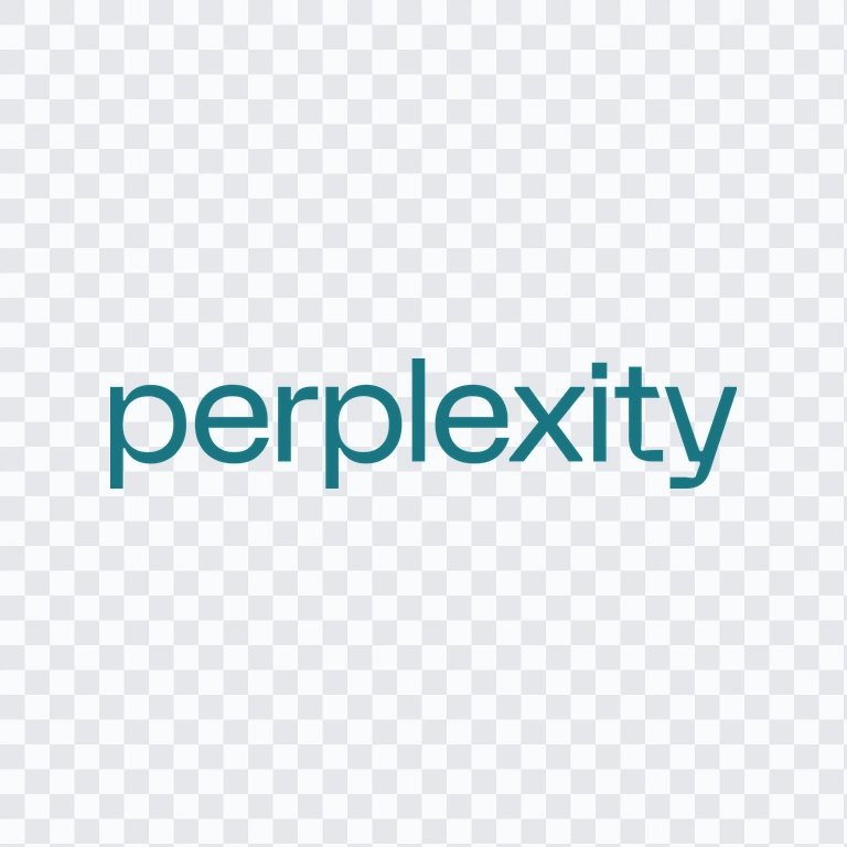 wordmark Perplexity berwarna PNG
