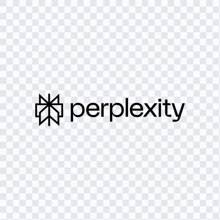 logo Perplexity hitam SVG