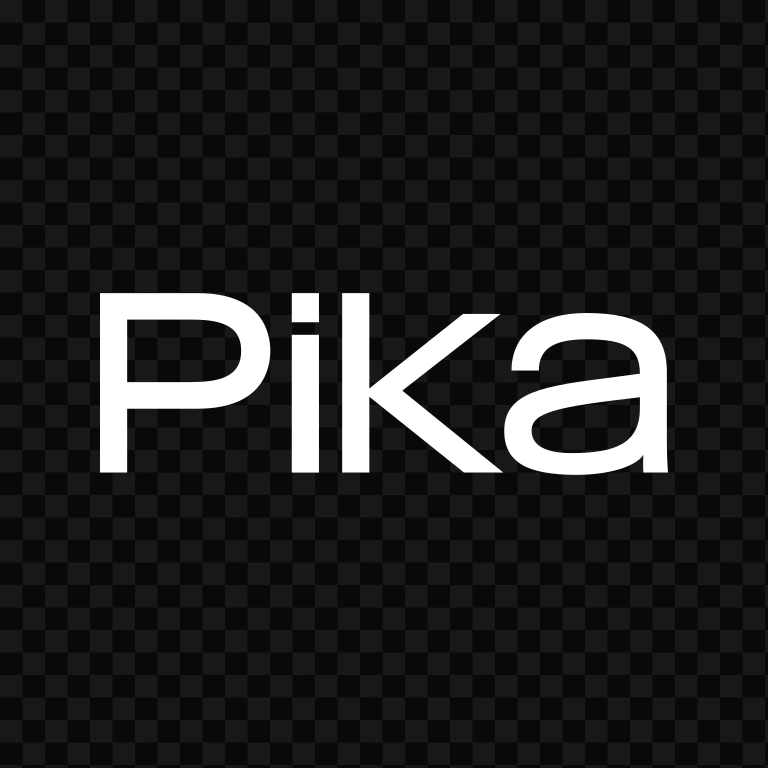 Pika white logo SVG