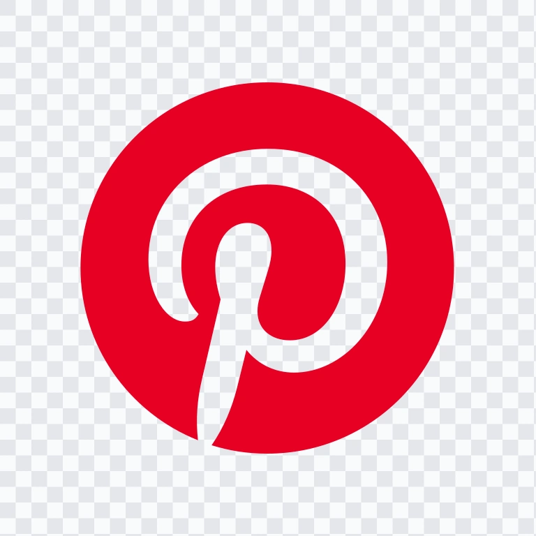 Pinterest colored icon SVG