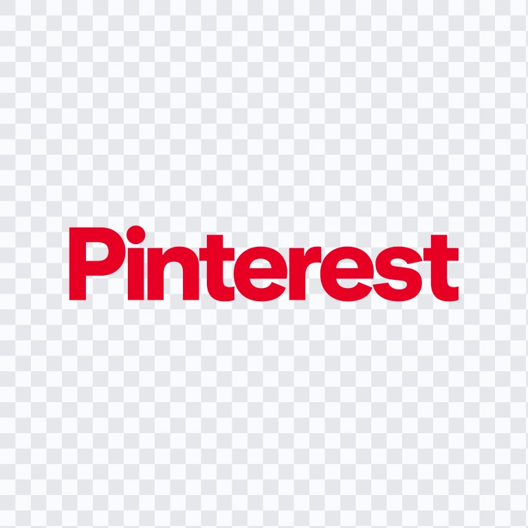 Pinterest colored wordmark SVG
