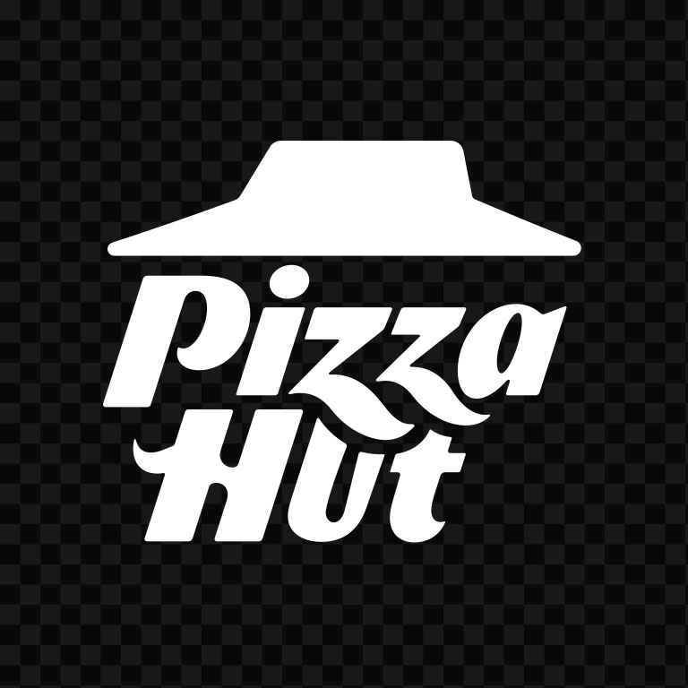 logo Pizza Hut putih SVG