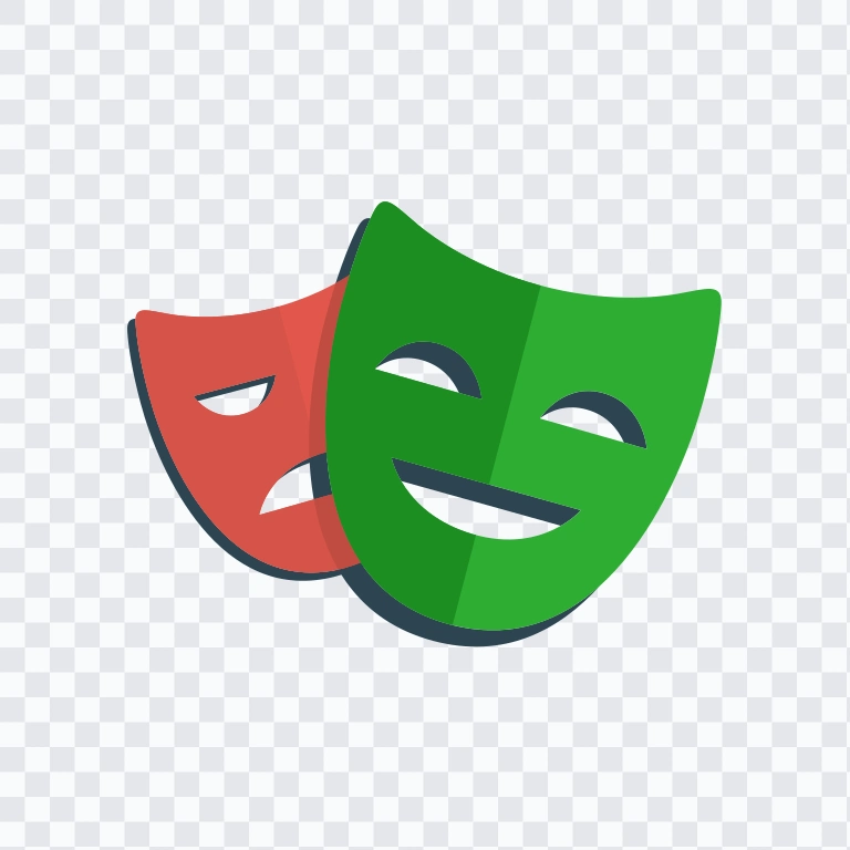 Playwright colored icon SVG