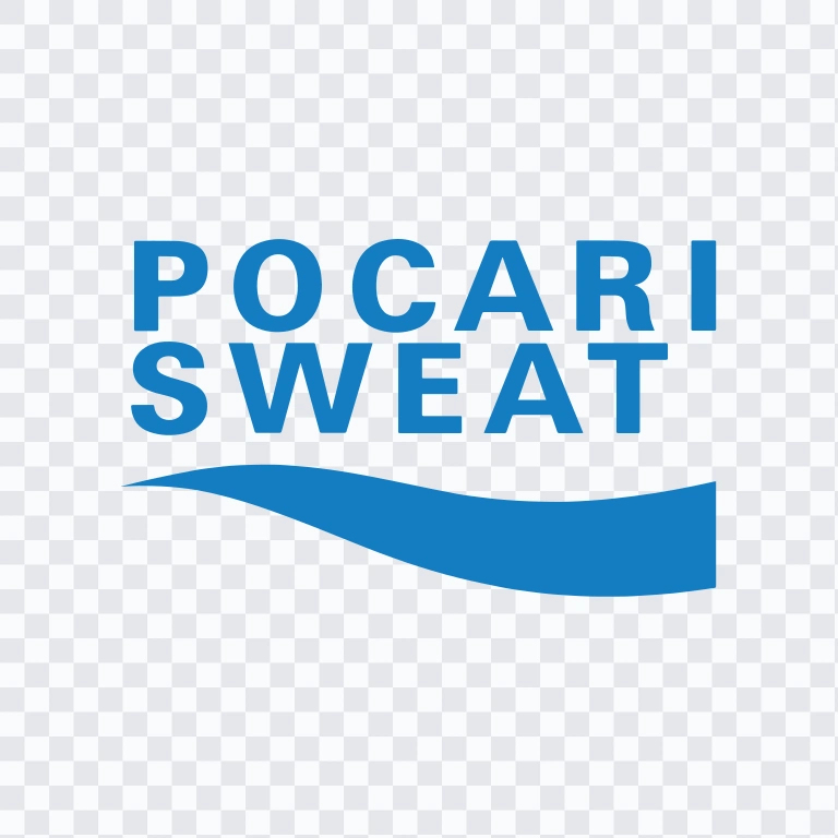 Pocari Sweat colored logo SVG