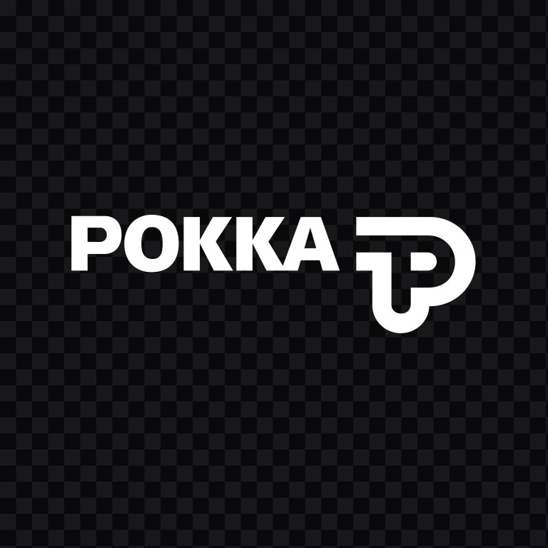 POKKA Horizontal white logo SVG