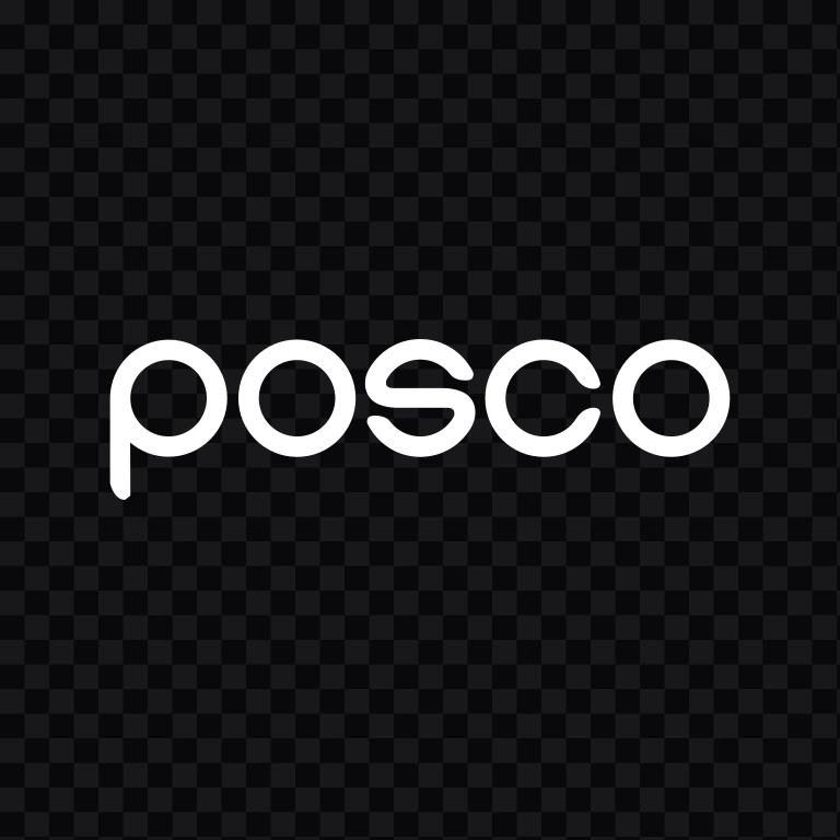 POSCO white logo SVG
