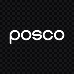 POSCO white logo SVG
