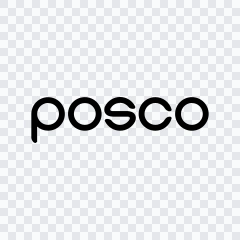 POSCO black logo SVG