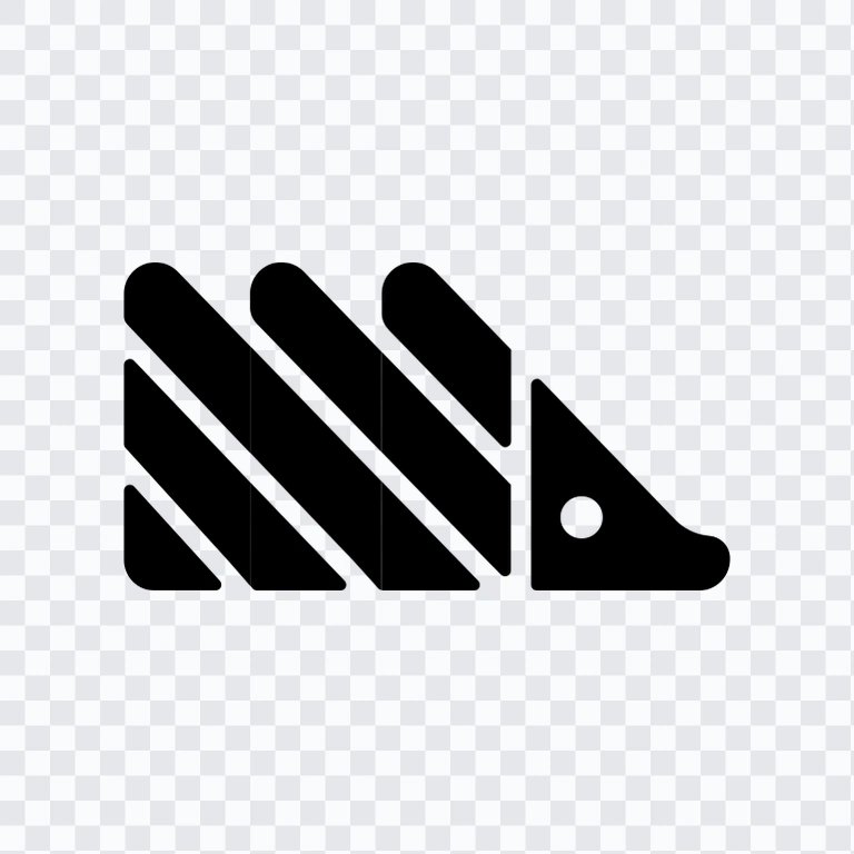 PostHog Square black icon SVG