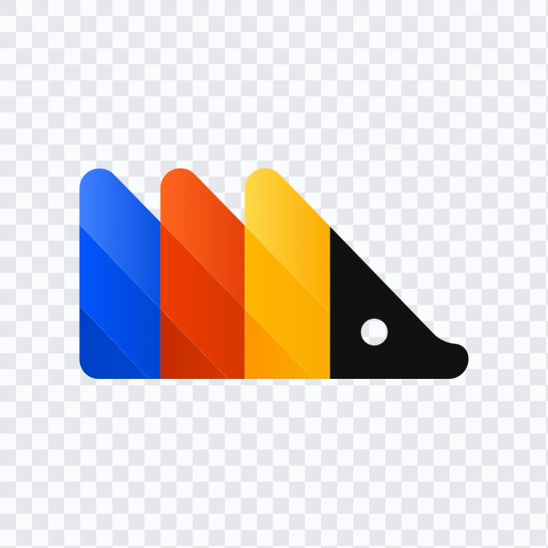 PostHog Square colored icon SVG