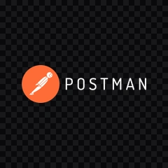 Postman white logo PNG